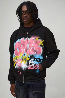 Graphic hoodie